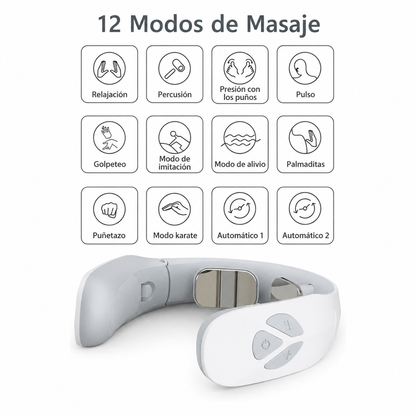 Masajeador cervical lunexo