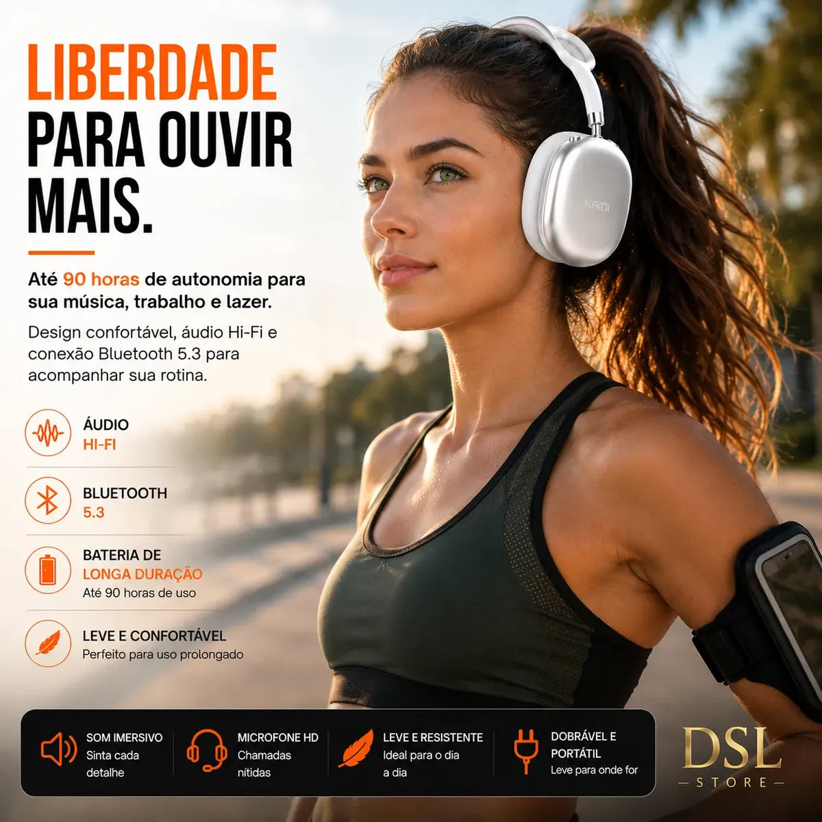 Auriculares Air Max vía Bluetooth