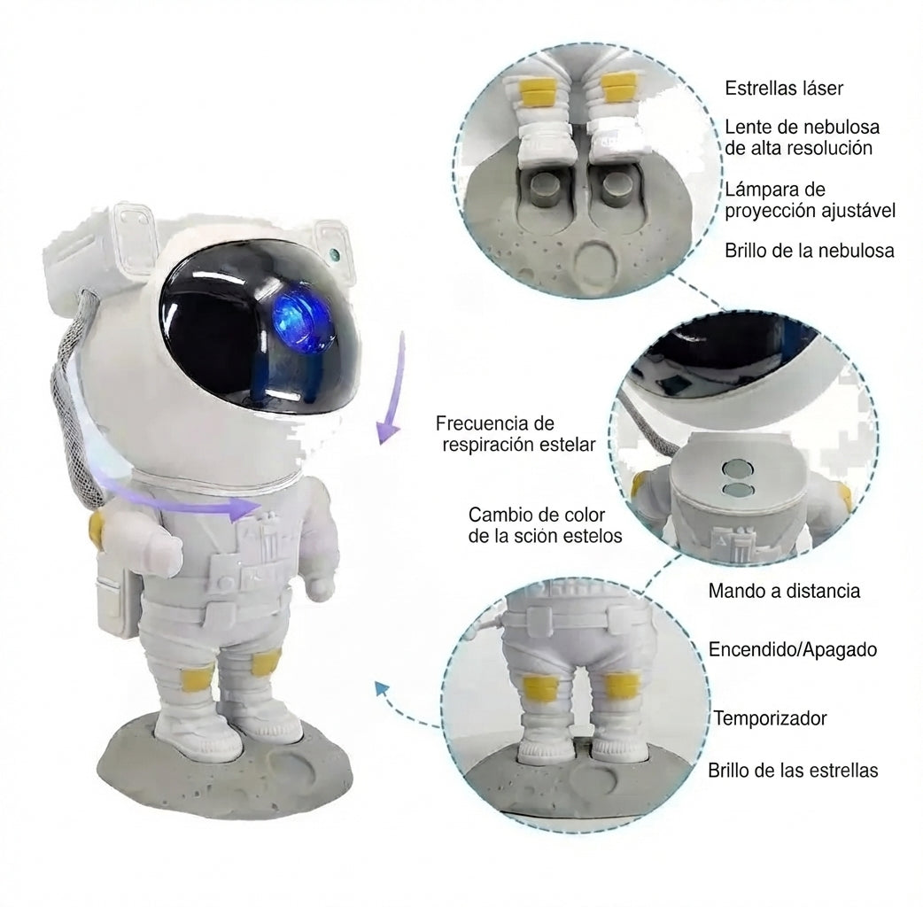 LED astronauta