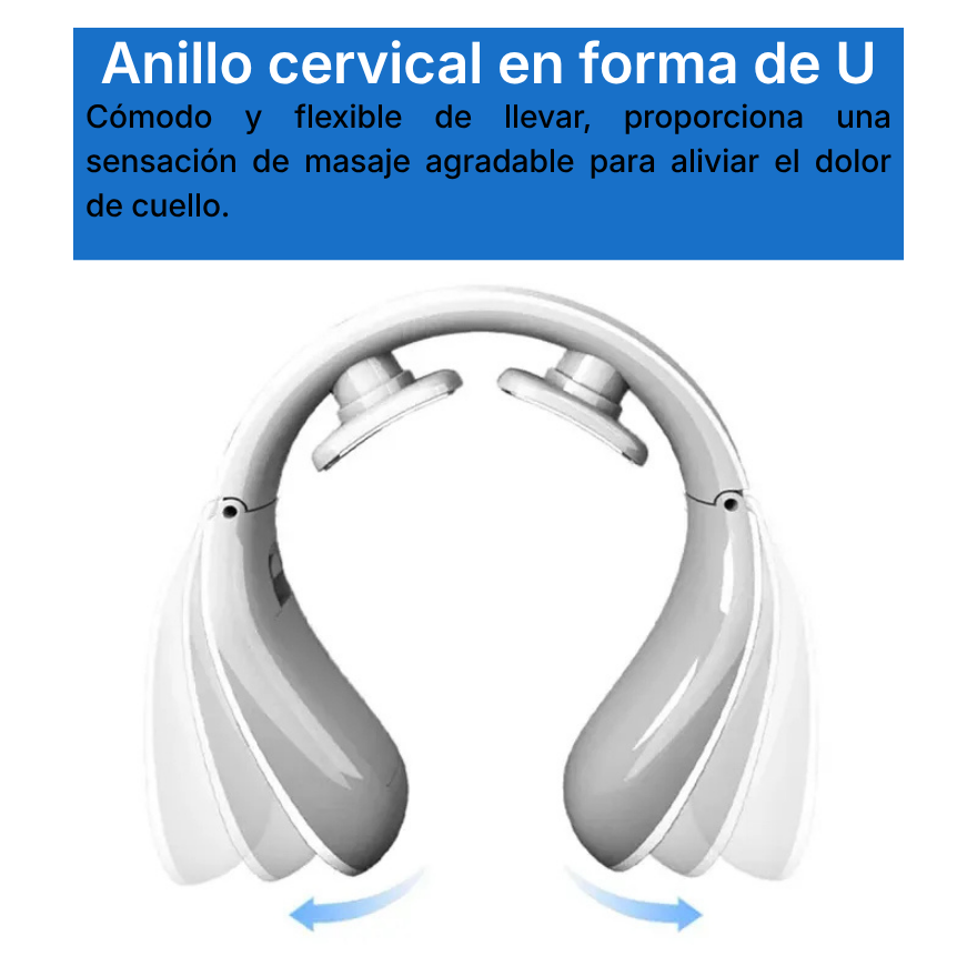 Masajeador cervical lunexo